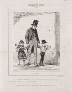 Deceptions of Women: In Matters of Sentiment, 1842. av Paul Gavarni