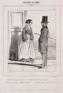 Deceptions of Women: In Matters of Sentiment, 1842. av Paul Gavarni