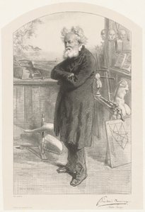 Frédéric Sauvage av Paul Gavarni