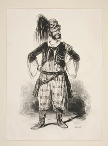 Utländsk general av Paul Gavarni