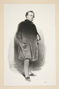 Henri Monnier av Paul Gavarni