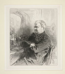 Henri Monnier av Paul Gavarni