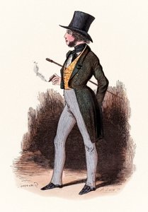 Illustration från "Le Sportsman Parisien" [The Parisian Sportsman] av Rodolphe d