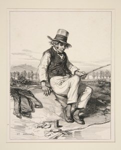 JEROME SAUVAGE, (känd som Fader Belenfant). av Paul Gavarni