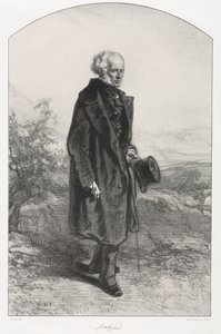Jean-Baptiste Isabey av Paul Gavarni