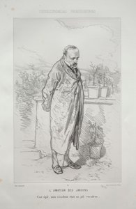 Trädgårdsälskaren av Paul Gavarni