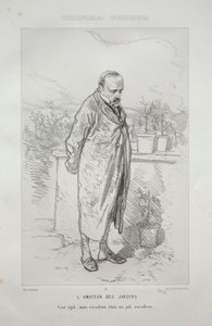 Trädgårdsälskaren. av Paul Gavarni
