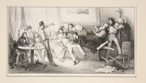 Champagnen av Paul Gavarni