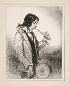 Le Galoubet. av Paul Gavarni