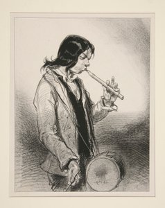 Le Galoubet. av Paul Gavarni