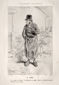 måndag av Paul Gavarni