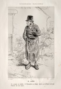 måndag. av Paul Gavarni