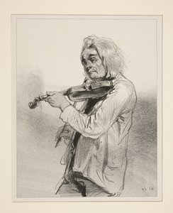 Spelmannen av Paul Gavarni
