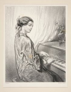 Konstnärinnorna / Mistress W.G... av Paul Gavarni