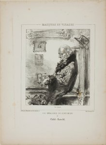 De känslomässigt handikappade: Child-Harold av Paul Gavarni