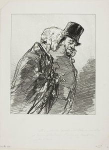 Les Lorettes vieillies: ...Och på varietébalen, Adolphe... av Paul Gavarni