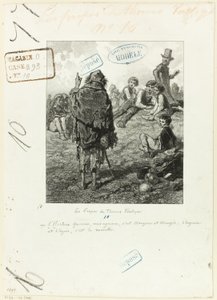 Les Propos de Thomas Vireloque: Den gamla historien, mina lammkök av Paul Gavarni