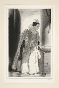 MARGARET AV FRANKRIKE. 1560. av Paul Gavarni