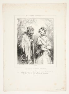 Madame la femme: en höghet som n av Paul Gavarni