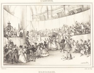 Maskerad av Paul Gavarni