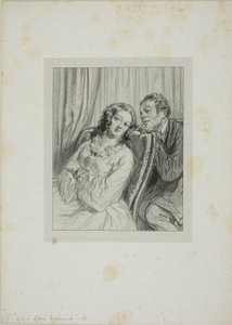 Masker och ansikten: Mme. Beauminet av Paul Gavarni