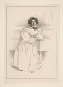 Mme. hertiginnan av Abrantes av Paul Gavarni