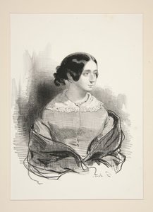 Fru Montigny av Paul Gavarni