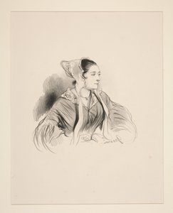 Fru Pellier av Paul Gavarni