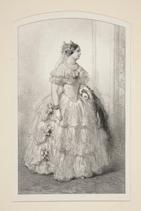 Fru prinsessan Mathilde av Paul Gavarni