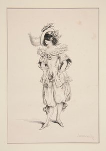 PIERROT. av Paul Gavarni