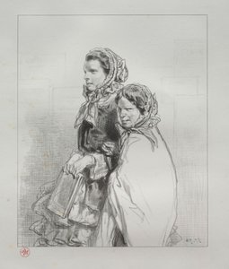 Par-ci, par-lá: Min dotter har sjungit, 1854-1856. av Paul Gavarni