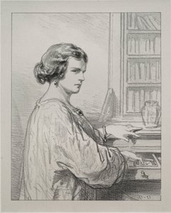 Par-ci, par-lá: Boudoir-nyckeln öppnar många hemligheter, 1854-1856. av Paul Gavarni