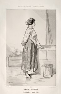 Lilla tjänaren. av Paul Gavarni