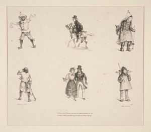 Små figurer XVI. av Paul Gavarni