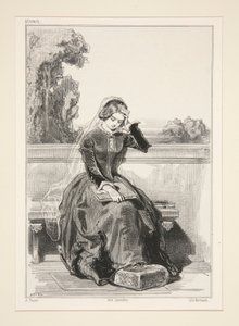 Rose De Tannebourg. av Paul Gavarni