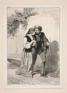 Rose de Tannebourg. av Paul Gavarni