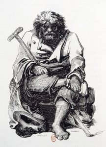 Tiggaren av Paul Gavarni