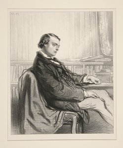 Théodore de Banville av Paul Gavarni