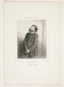 En missförstådd tenor. av Paul Gavarni