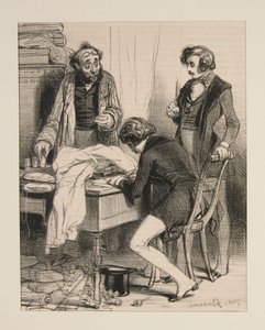Versailles, den 1 april av Paul Gavarni