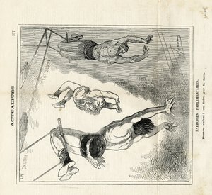 Illustration av Hadol (1835-1875) i Le Charivari av Paul Hadol
