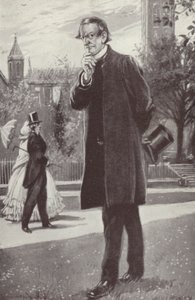 Illustration för Barchester Towers av Anthony Trollope av Paul Hardy