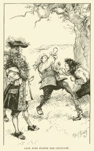 Jack Bird Fights the Chaplain (gravyr) av Paul Hardy
