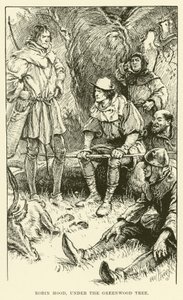 Robin Hood, under Greenwood Tree (gravyr)