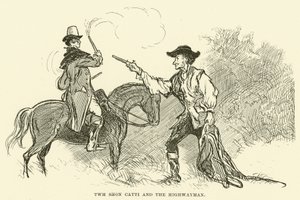 Twm Shon Catti and the Highwayman (gravyr) av Paul Hardy