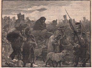 Wellingtons reträtt från Coimbra 1810 e.Kr av Paul Hardy