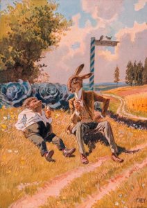 Haren och igelkotten av Paul Hey