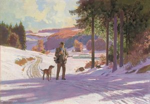Julmorgon i skogen av Paul Hey