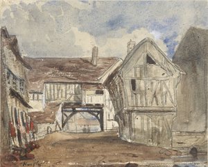 Ansikte i Honfleur