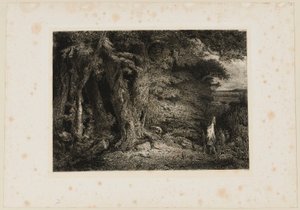 Skogsbrynet. Beraldi 74 av Paul Huet